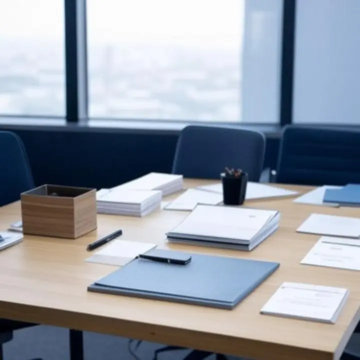 Inspirerende moderne werkplek met Officorelia stationery en kantoorartikelen